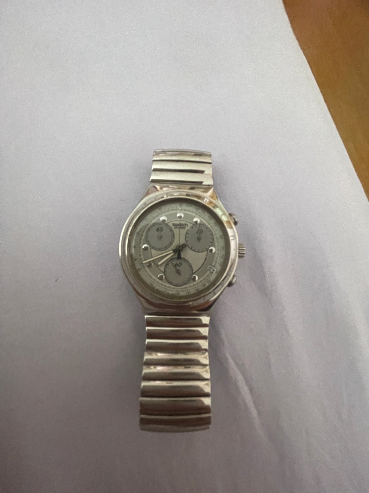 Montres swatch hommes, Bijoux, Sacs & Beauté, Montres | Hommes, Swatch, Enlèvement, Acier, Acier