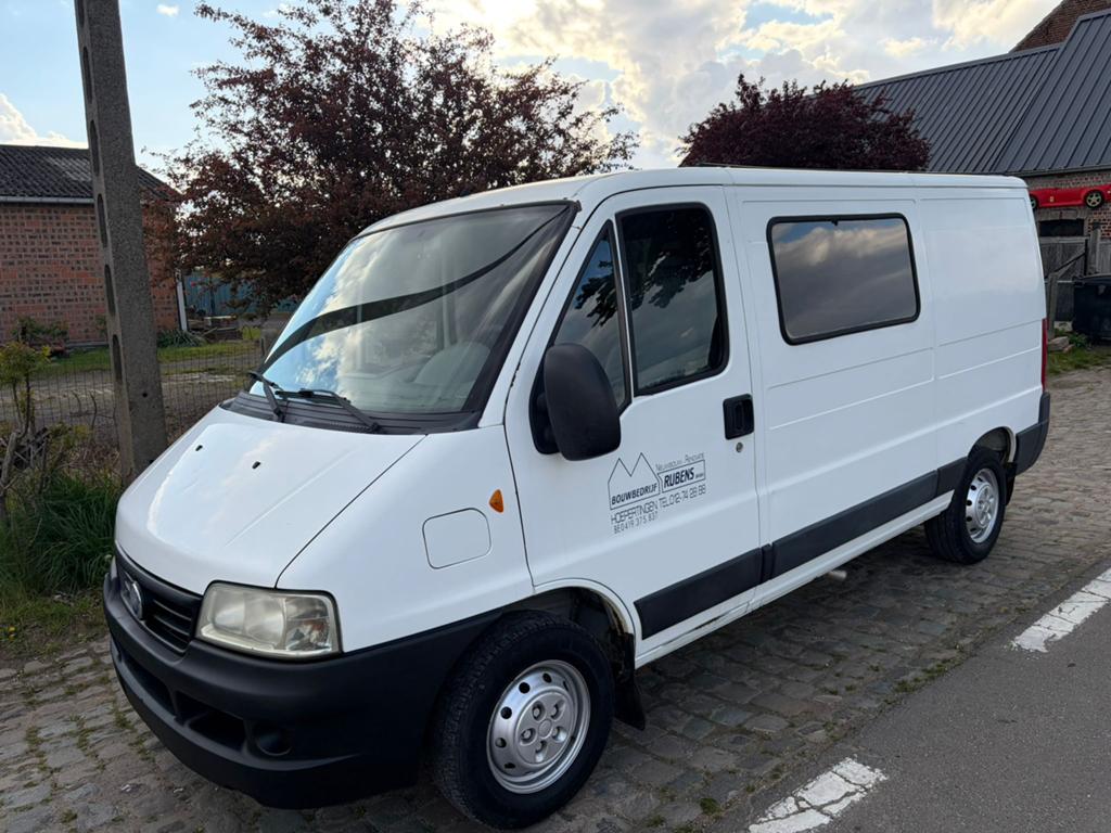Fiat Ducato 0488251461, Autos, Achat, Entreprise, Boîte manuelle, Noir