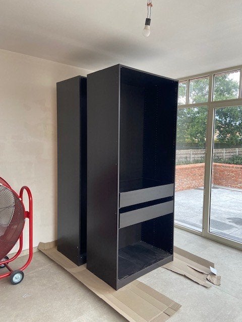 IKEA PAX KASTEN, Huis en Inrichting, Ophalen, Eikenhout, Met lade(s)