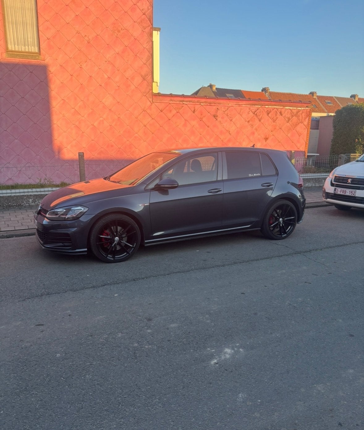 A vendre Golf 7.5 Gti phase 2 couleur gris carbone, Stof, Verwarmde buitenspiegels, 4 cilinders, 0 kW