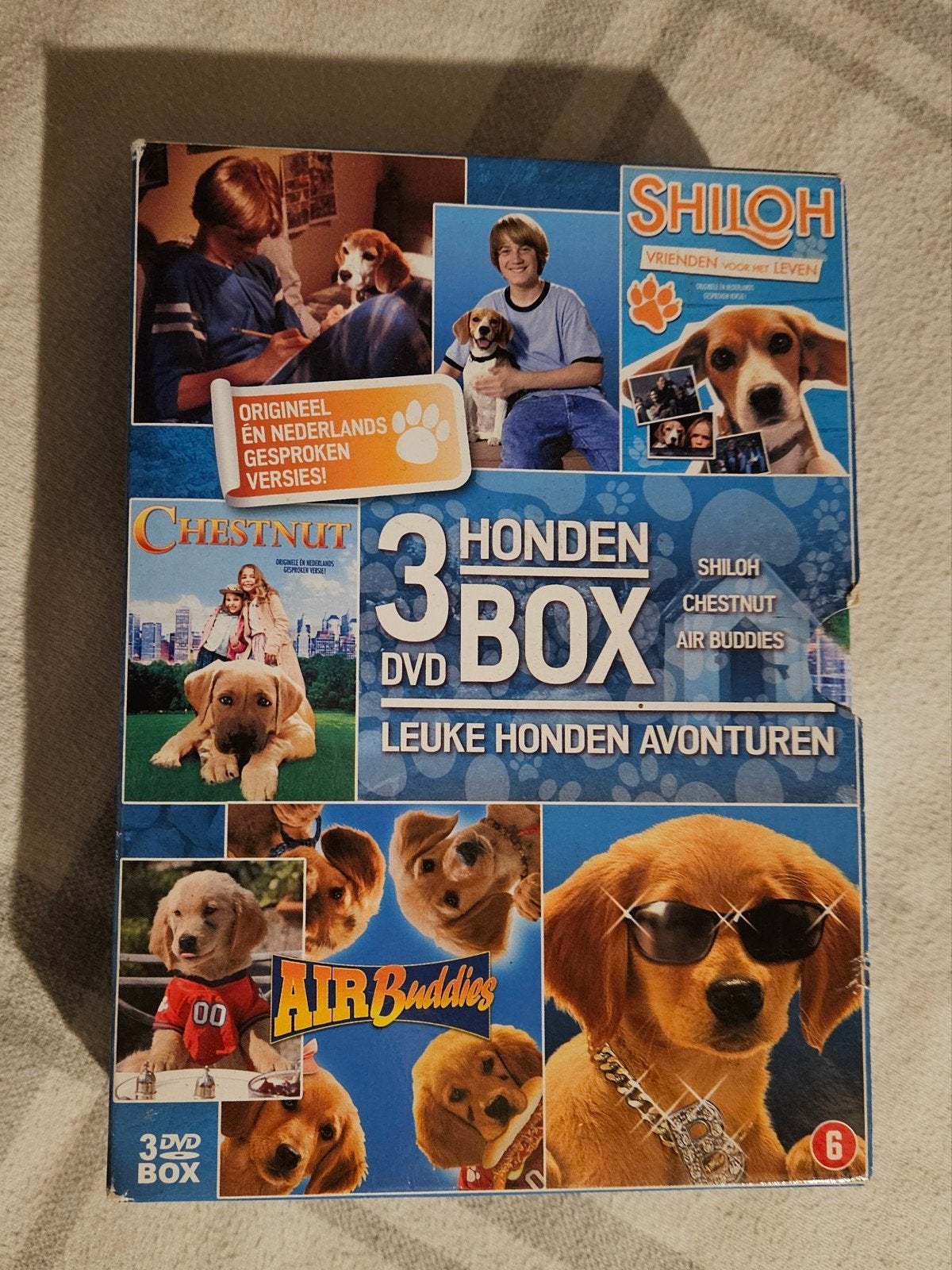 3 DVD box Leuke hondenavonturen, À partir de 6 ans, Enlèvement ou Envoi, Néerlandais, Néerlandais