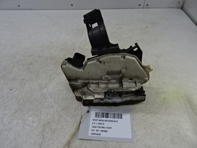 SERRURE DE PORTE AVANT DROITE Ibiza IV (6J5) (5N1837016A), Avant, Seat Deutschland GmbH, Service@seat.de, Utilisé