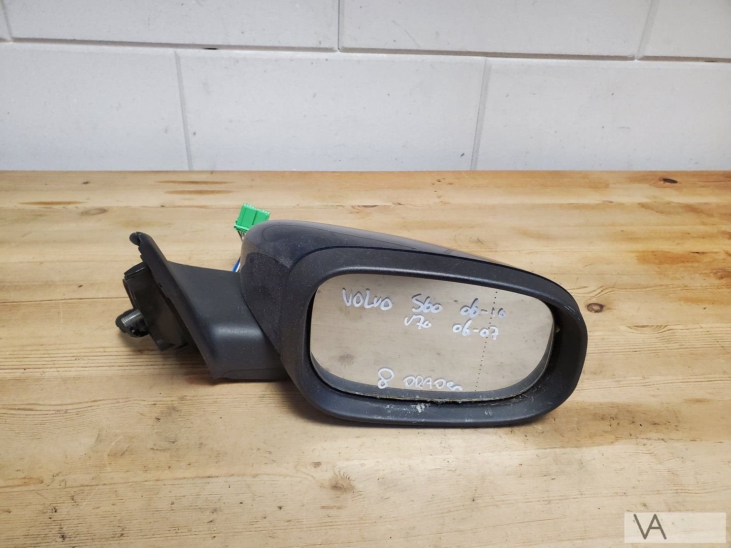 Volvo S60 2006-2010 V70 2006-2007 spiegel KNIPPERLICHT €100, Auto-onderdelen, Gebruikt, -, -, Ophalen of Verzenden
