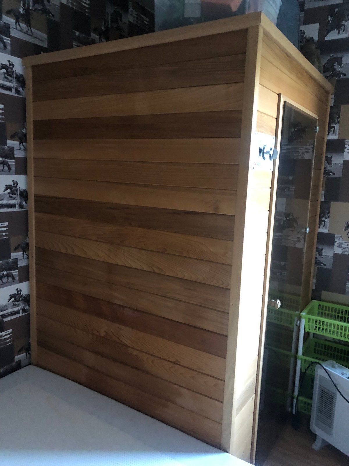 Infraroodsauna, Sport en Fitness, Ophalen, Gebruikt, Infrarood, Complete sauna