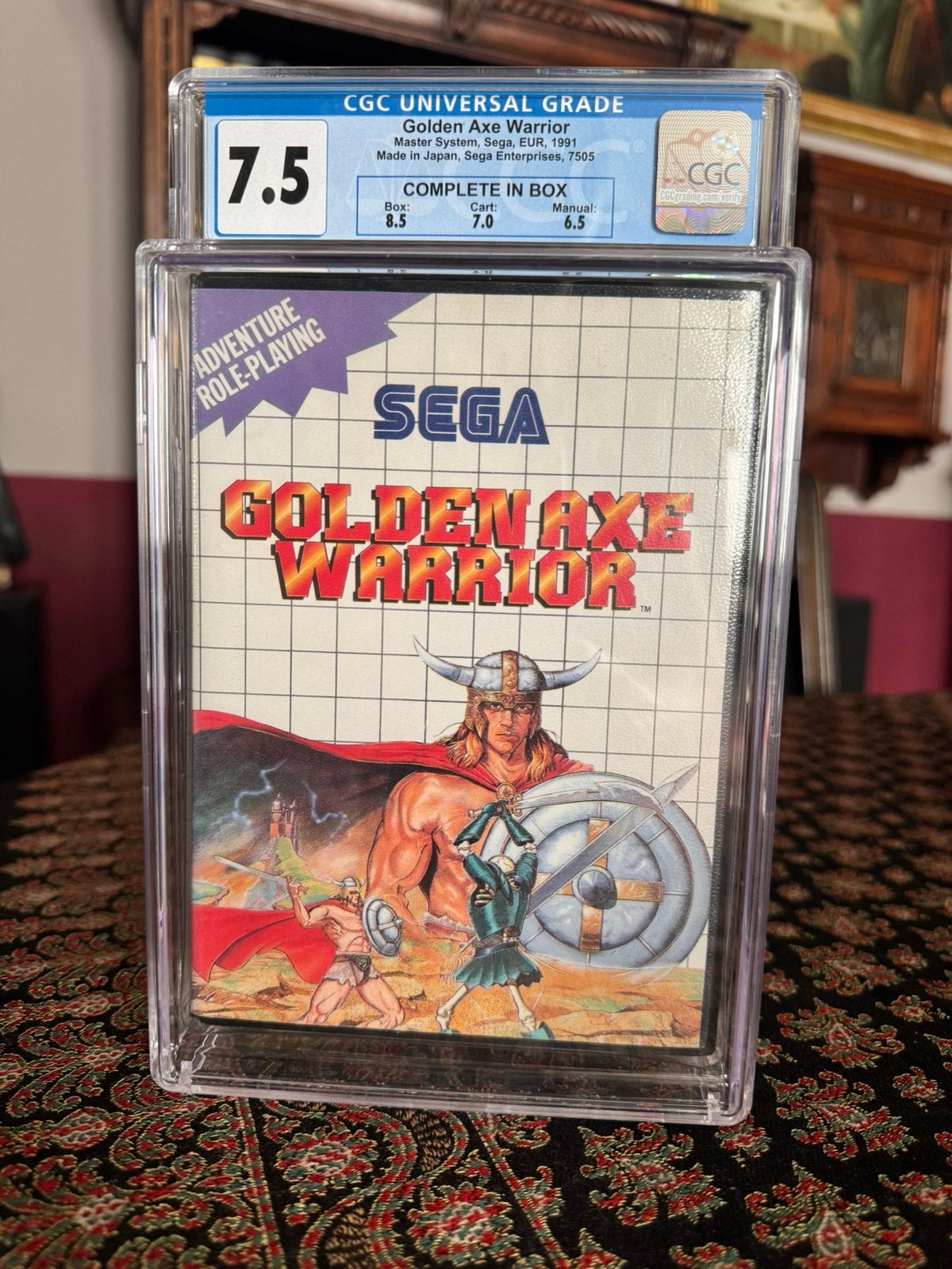 Golden axe warrior, 1 joueur, Aventure et Action, Enlèvement, Utilisé