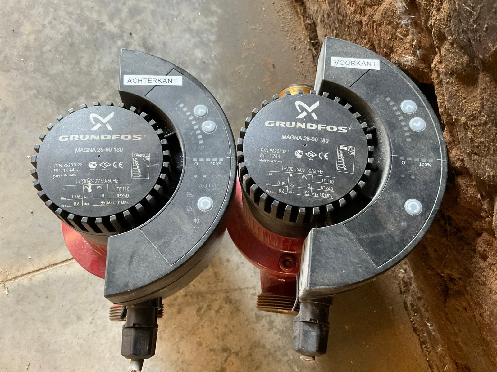 Circulatiepompen grundfos., Ophalen, Gebruikt, Cv-ketel of Combi-ketel