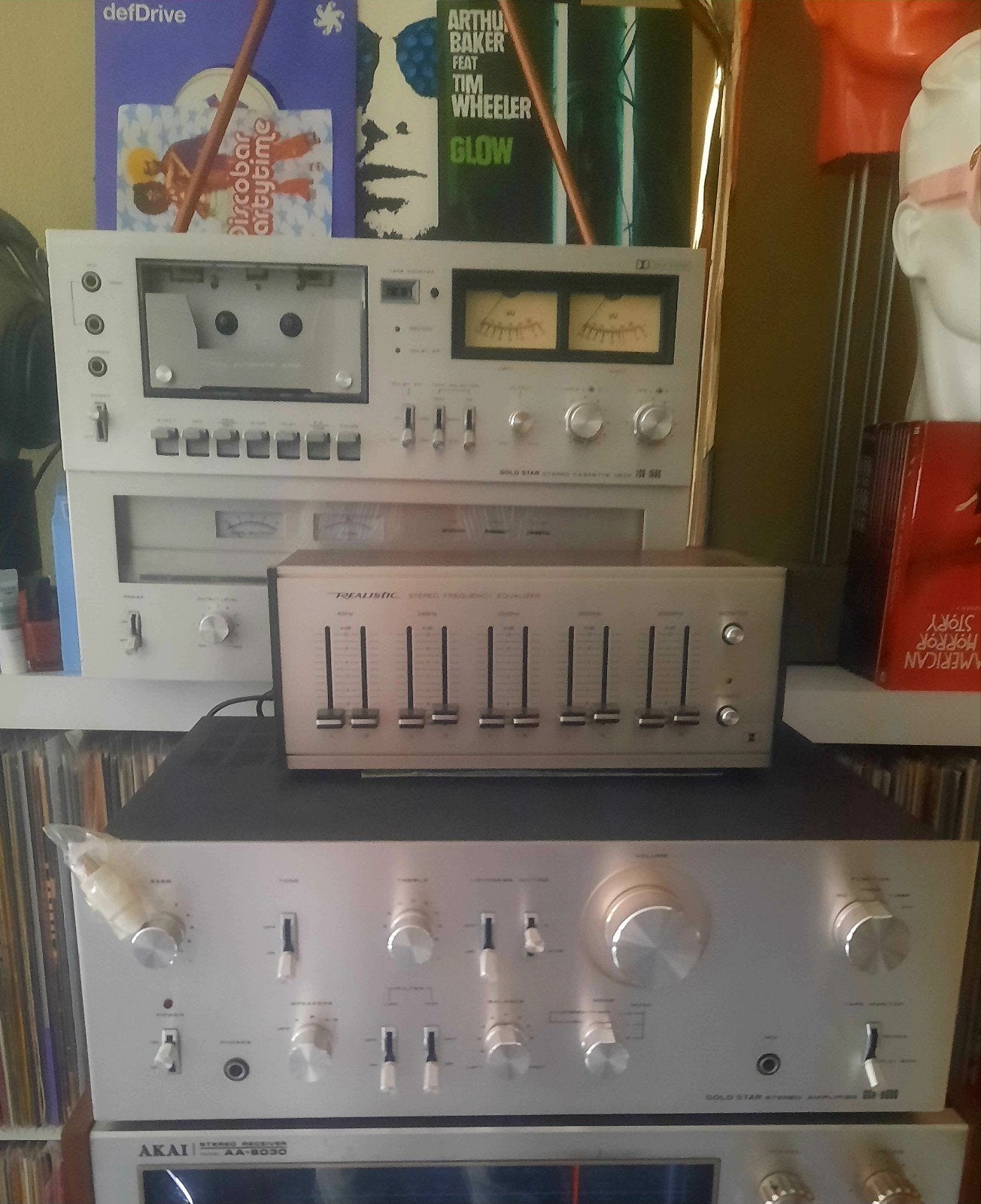 Audio Goldstar (Lg)-Denon -National Panasonic, TV, Hi-fi & Vidéo, Amplificateurs & Ampli-syntoniseurs, Enlèvement, Utilisé, Autres marques