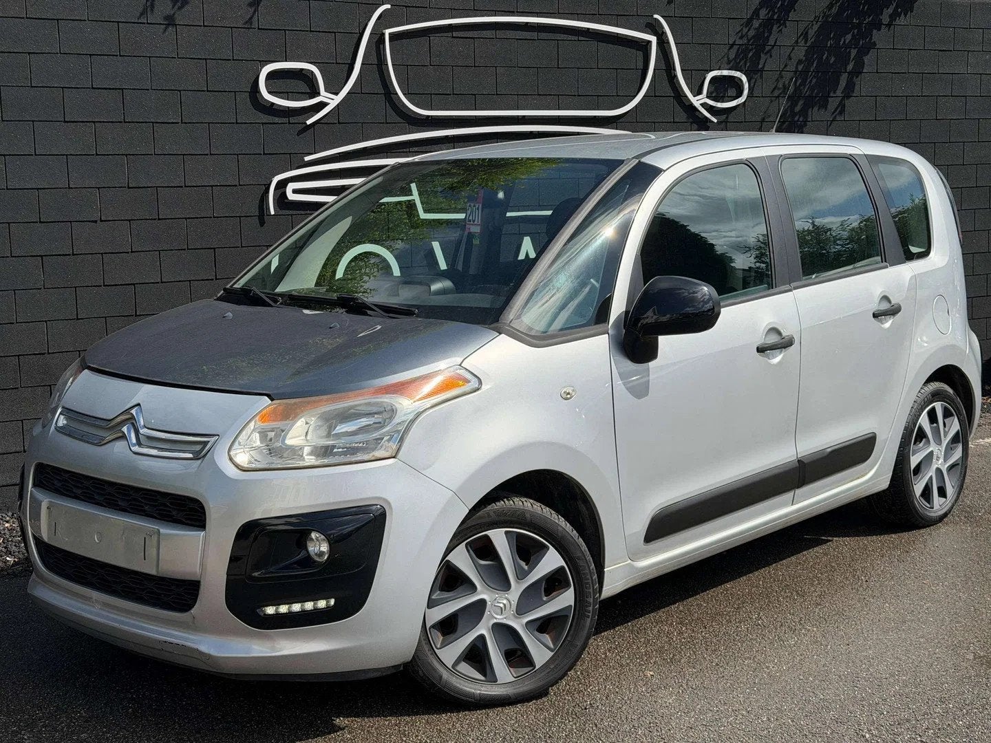 Citroën C3 Picasso 1.6 BlueHDi+AIRCO+EURO 6B (bj 2017), Auto's, Citroën, Gebruikt, Euro 6, 4 cilinders, Bedrijf