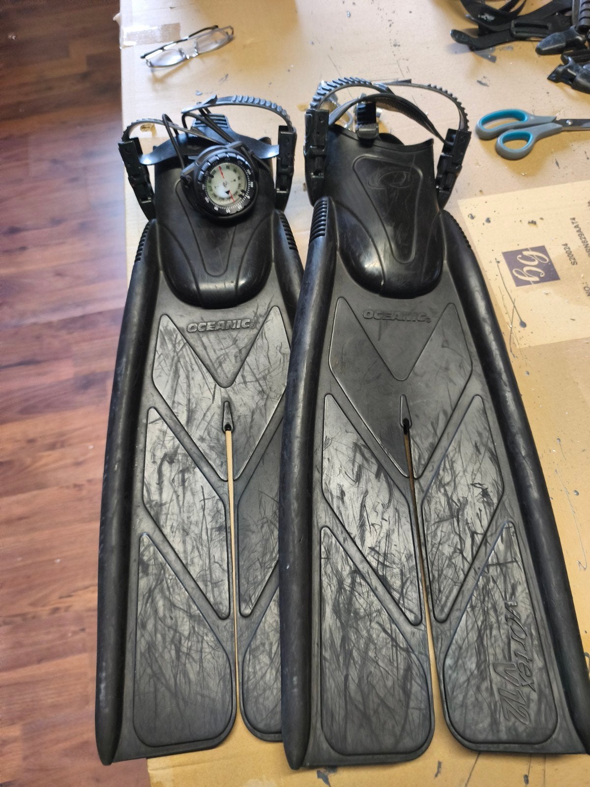 oceanic splitvinnen, Watersport en Boten, Ophalen, Zo goed als nieuw, Zwem- of Duikvliezen