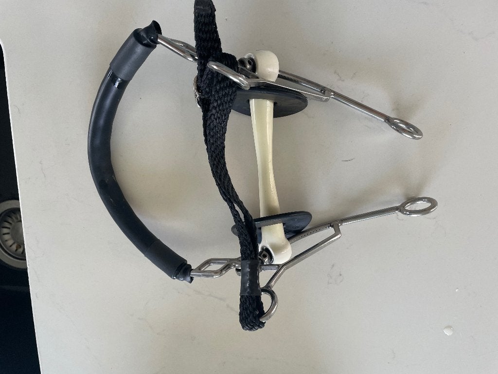 Bit Trust Hackamore combi, Ophalen, Springen, Trust, Zo goed als nieuw