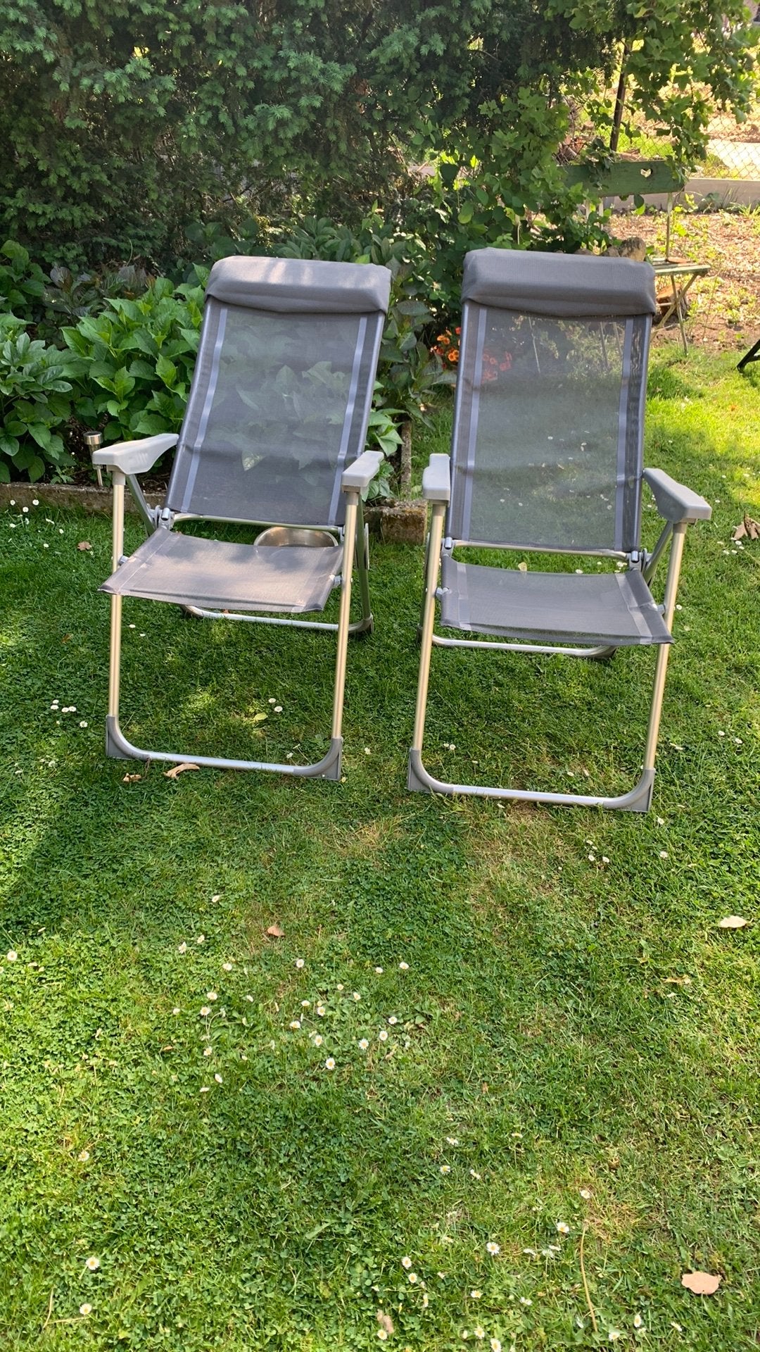 Camping stoelen, Enlèvement, Comme neuf
