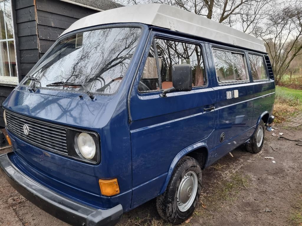 Unieke volkswagen t3 bus benzine camper hefdak, Particulier, Benzine, Te koop, Volkswagen