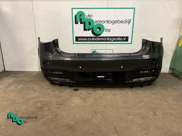 Achterbumper van een Mercedes EQS, Gebruikt, -, Ophalen of Verzenden, Bumper
