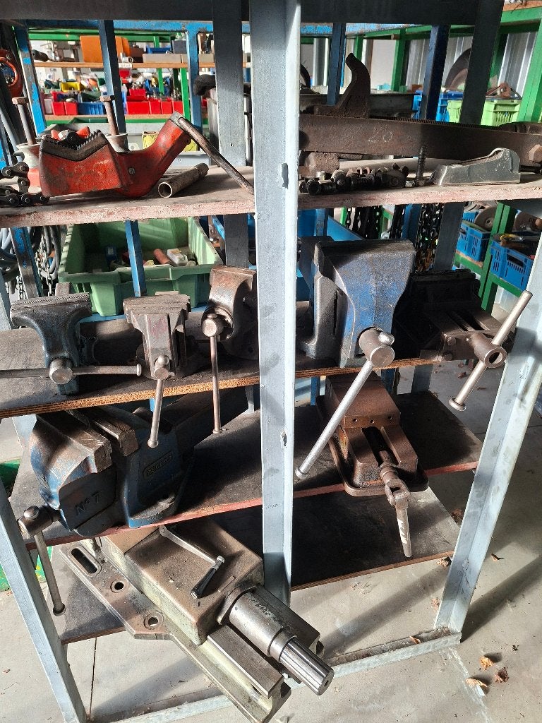 bankschroef en machine klemmen, Doe-het-zelf en Bouw, Ophalen, Gebruikt, Bankschroef