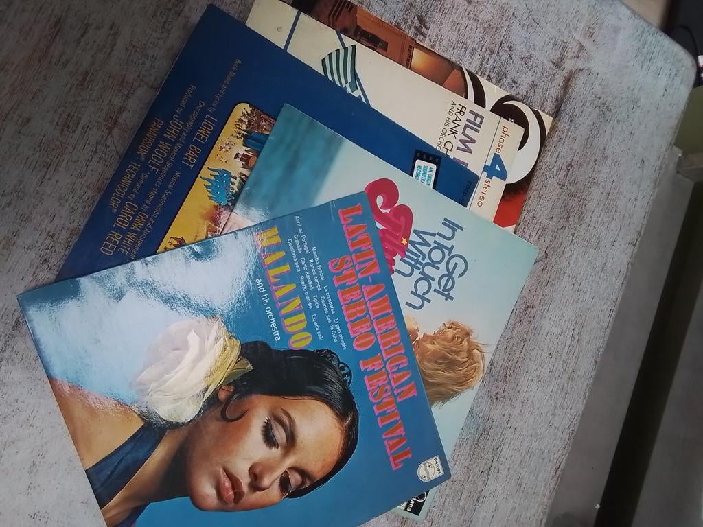 6 Oude Film en festival op vinyl, Ophalen