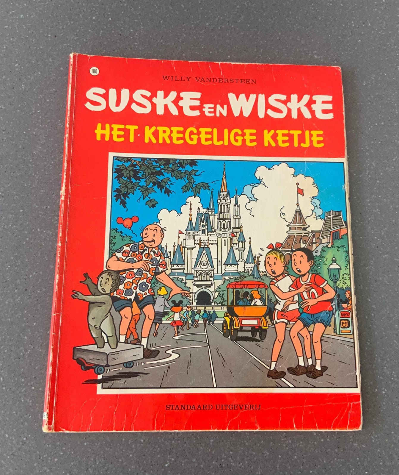 Strip Suske en Wiske nr.180: het kregelige Ketje. 1ste druk, Boeken, Eén comic, Ophalen of Verzenden, Gelezen