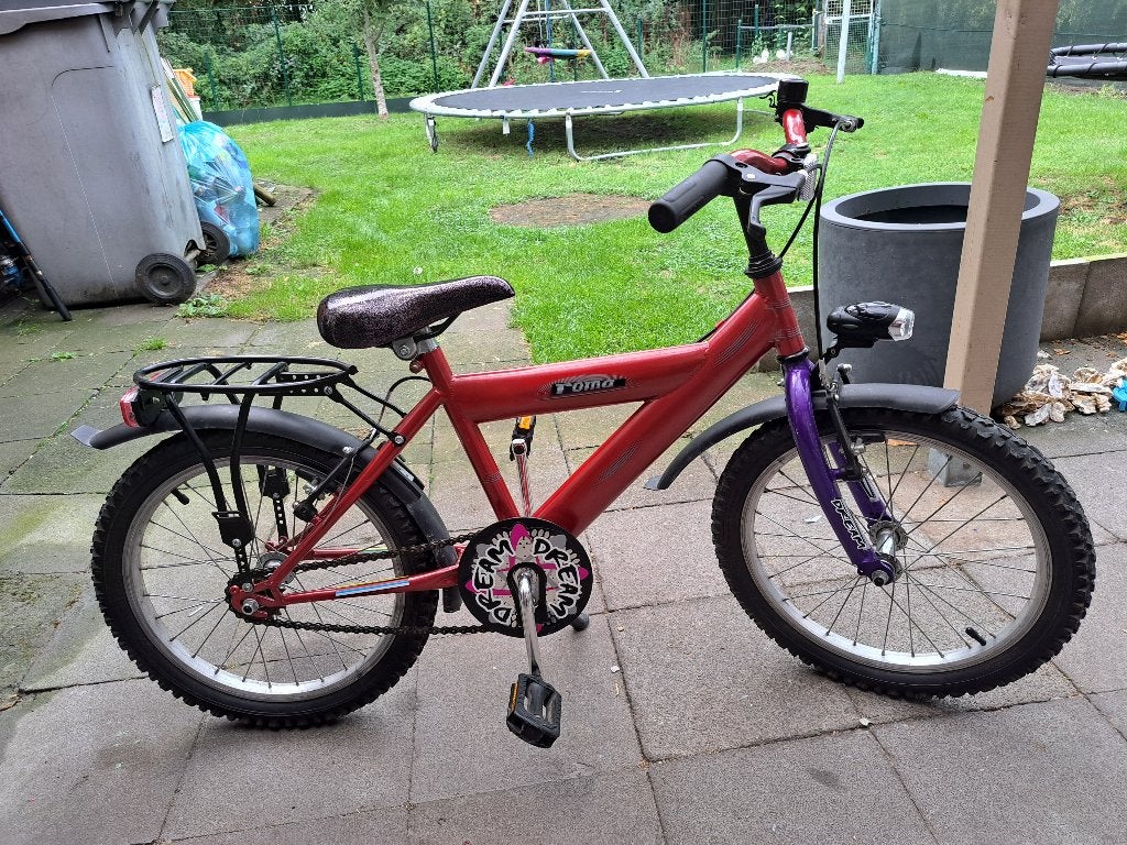 Vélo pour enfants, Vélos & Vélomoteurs, Enlèvement, Comme neuf, Frein sur jante, 16 à 20 pouces