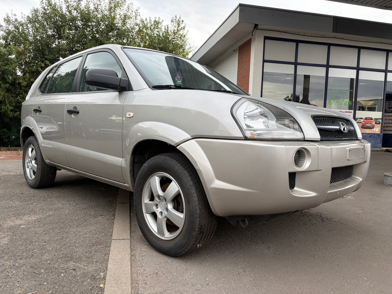 Hyandai Tucson 2.0i, Auto diversen, Ongevalwagen, Ophalen, Handgeschakeld, SUV of Terreinwagen, Hyundai