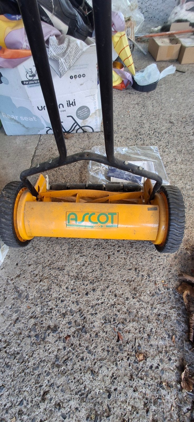 Handgrasmaaier Ascot – Duwmaaier – Werkt zonder elektricitei, Jardin & Terrasse, Tondeuses à gazon, Tondeuses à gazon manuelles