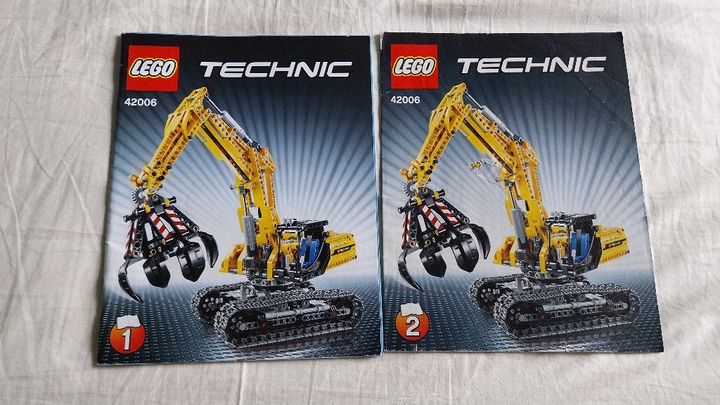42006 - Lego Technic Excavator, Lego, Inclusief instructies, Ophalen of Verzenden, Zo goed als nieuw