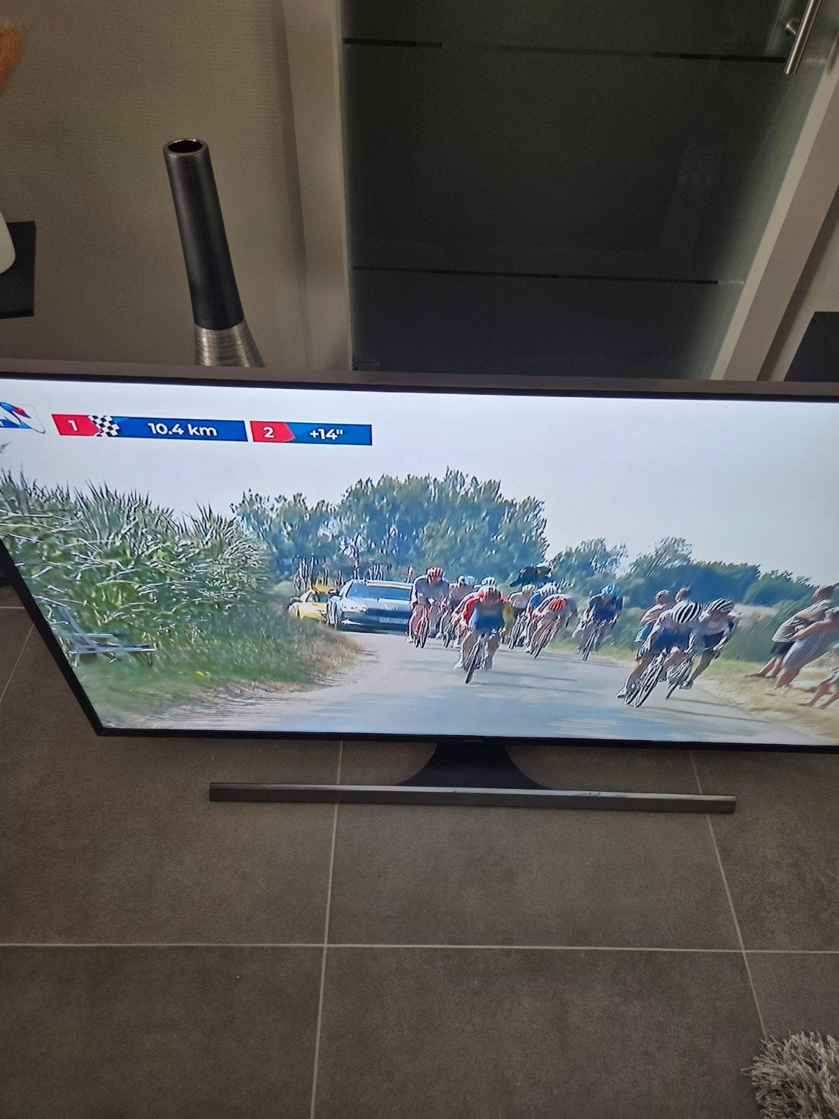 Smart tv Samsung 55 pouces bien lire l"annonce, Ophalen, Samsung, Smart TV