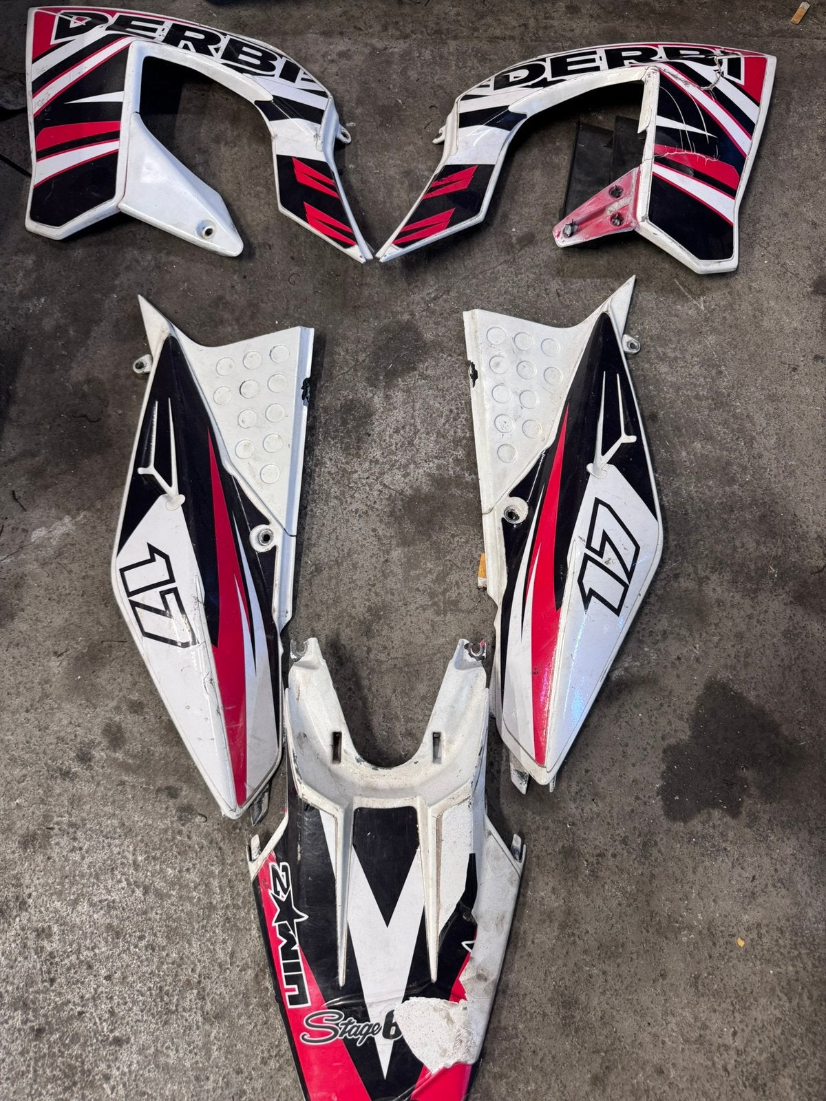 Derbi drd pro kappenset, Ophalen of Verzenden, Kap