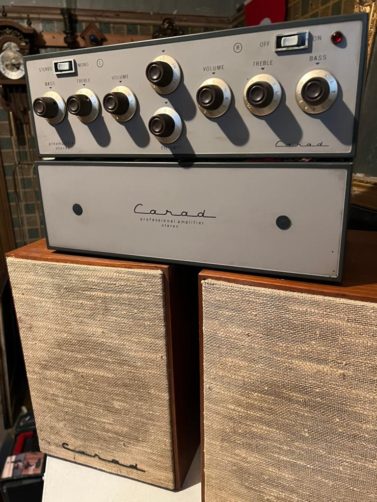 Carad ampli tuner et enceintes, Enlèvement