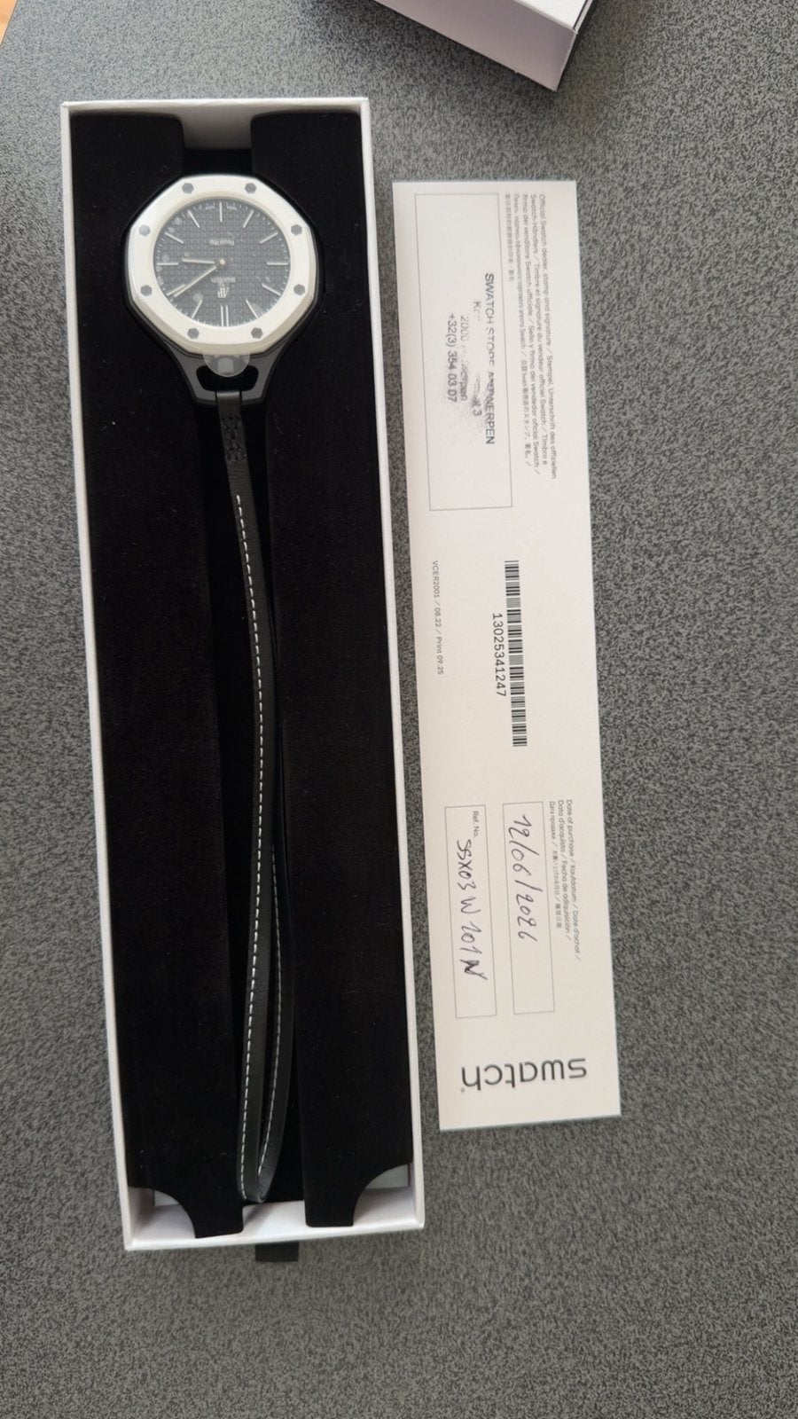 AP X Swatch Ocho Negro, Ophalen of Verzenden, Nieuw, Swatch