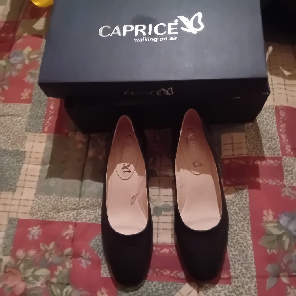 Caprice leren pumps zwart – maat 37 – als nieuw, Kleding | Dames, Ophalen, Pumps, Zwart, Zo goed als nieuw