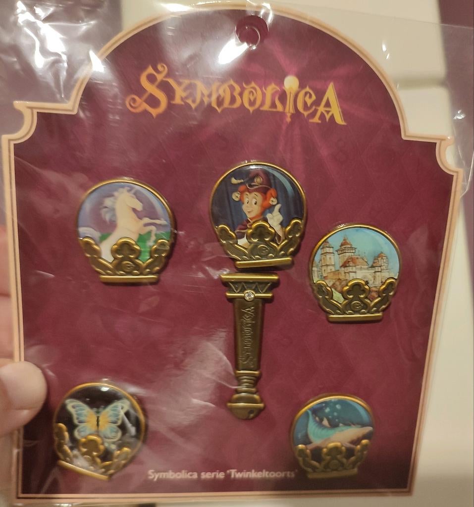 Efteling Symbolica twinkeltoorts serie pins 2018, Ophalen of Verzenden