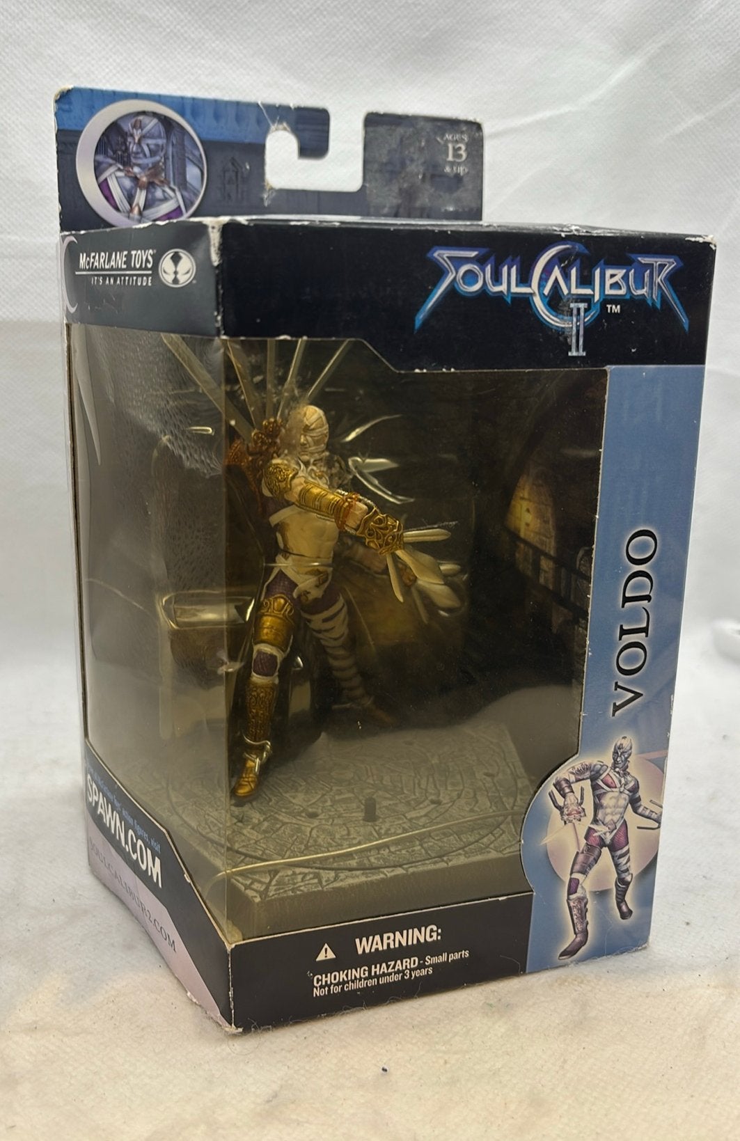 McFarlane Toys Soulcalibur II Voldo actiefiguur 2003, Verzamelen, Ophalen of Verzenden, Zo goed als nieuw