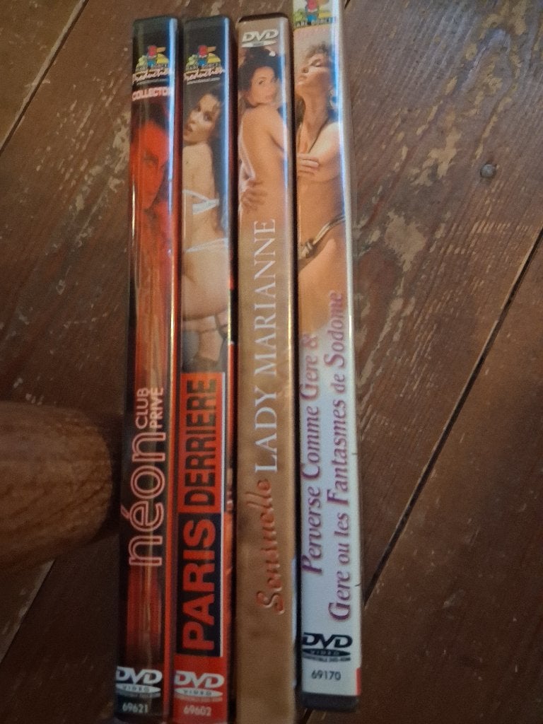 lot 4 dvd adultes pour adultes, À partir de 18 ans, Envoi, Utilisé