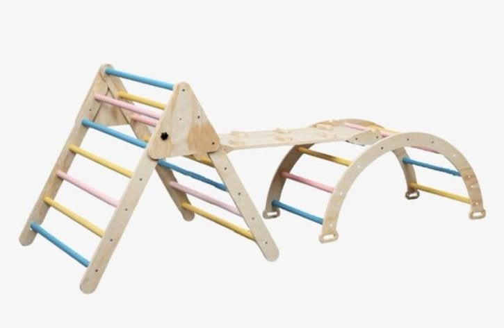 Xxxl klimrek montessori, Kinderen en Baby's, Speelgoed | Houten speelgoed, Ophalen, Zo goed als nieuw