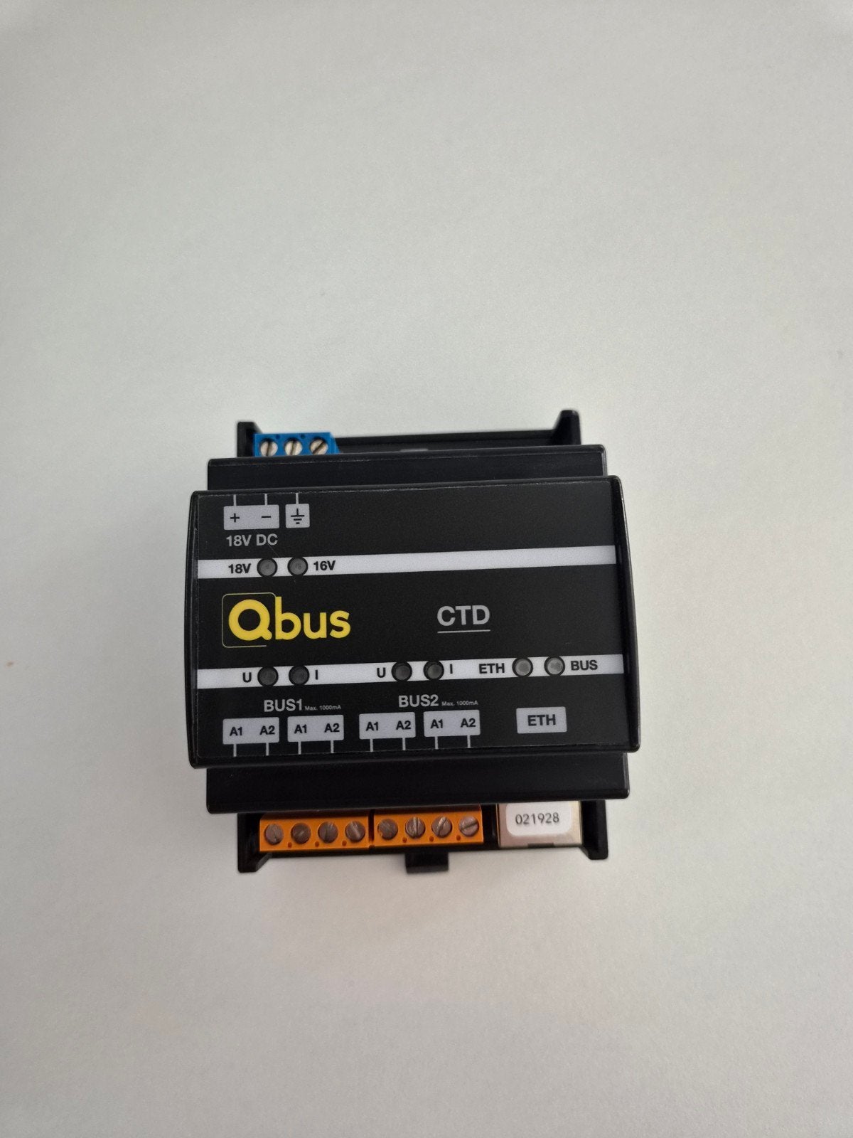 Qbus - CTD10 - Centrale controller te koop!, Doe-het-zelf en Bouw, Ophalen, Zo goed als nieuw, Overige merken, Overige typen