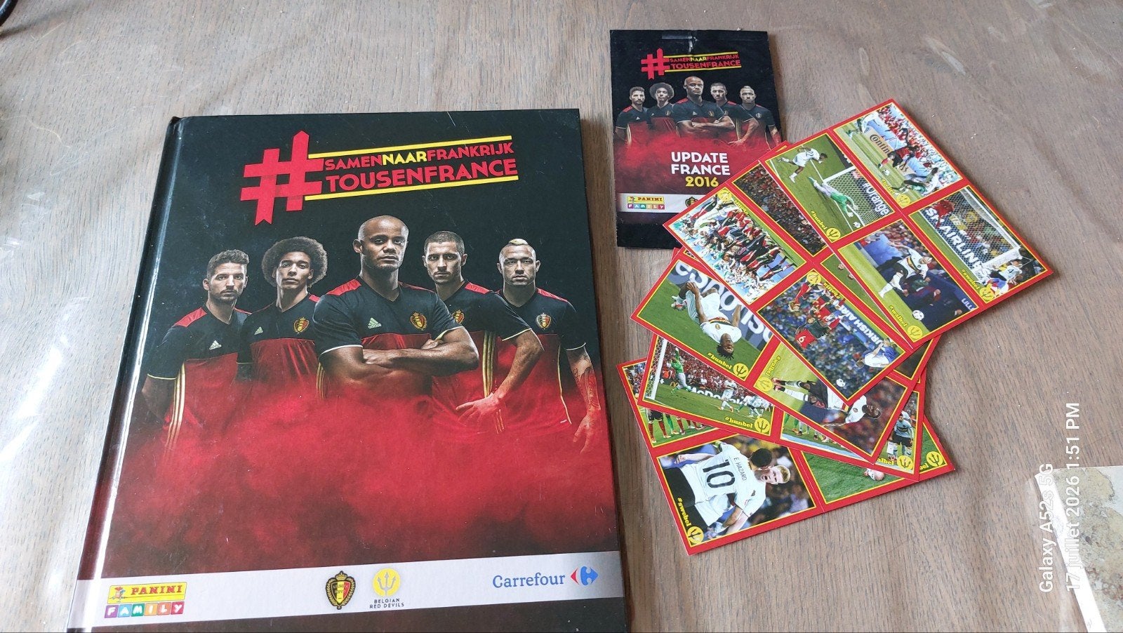 Album Panini Family Carrefour TOUS EN FRANCE, Collections