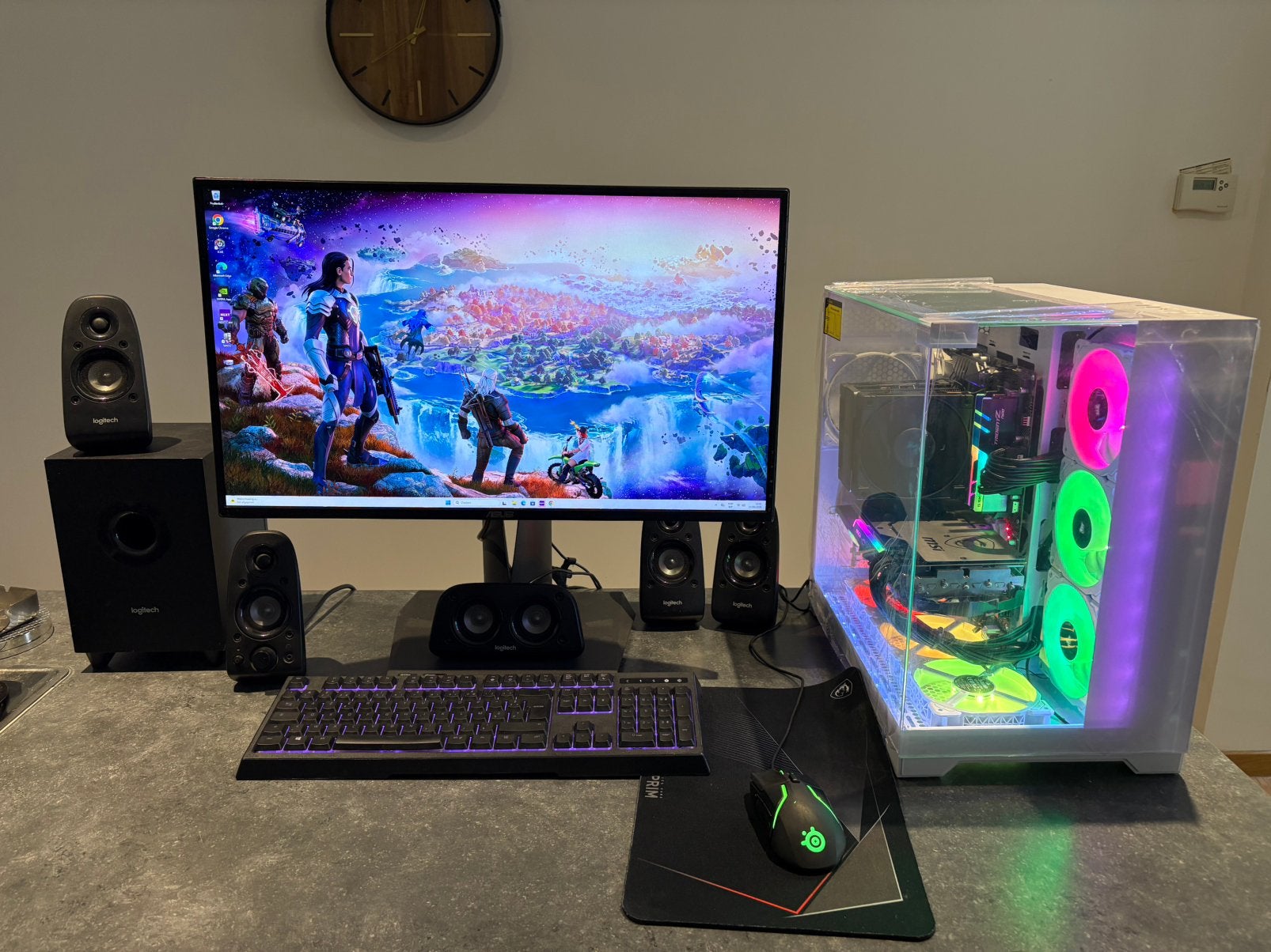 Gaming Setup Ryzen 7 5800X3D RTX 2080 Ti 11GB 144Hz, Informatique & Logiciels, Ordinateurs de bureau, 32 GB, Avec carte vidéo