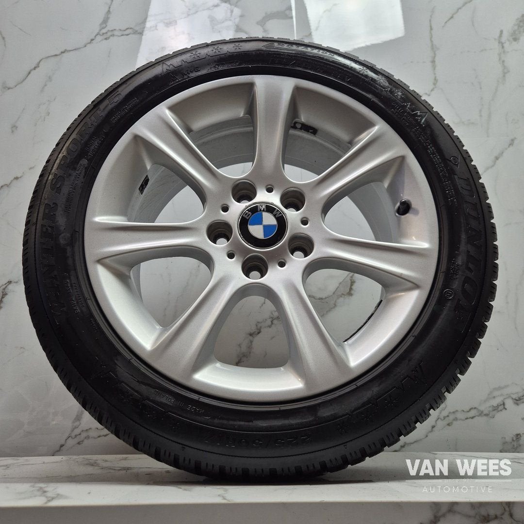 BMW 3 serie F30 F31 225/50/17 inch Styling 394 Dunlop Winter, Gebruikt, -, -, Banden en Velgen