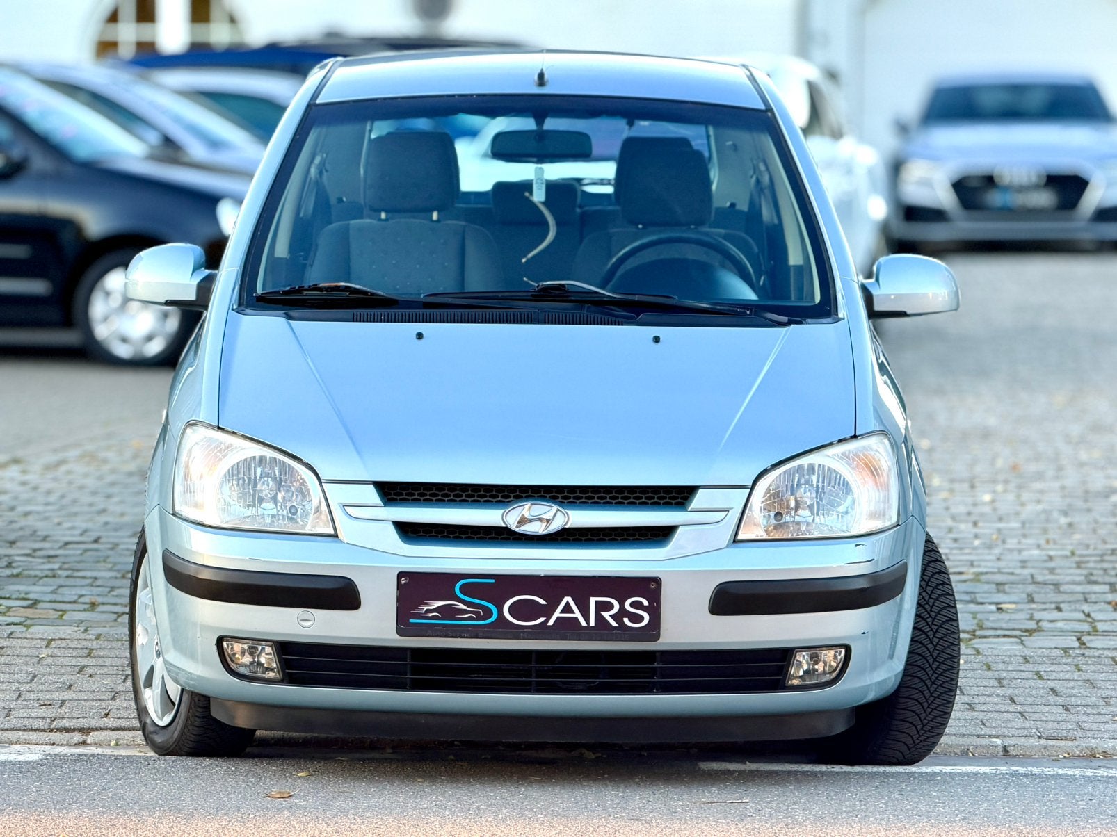Hyundai Getz 1.3i ** Automaat ** 088.000 km ** Airco **, Auto's, Dealer onderhouden, Elektrische ramen, 4 cilinders, Bedrijf