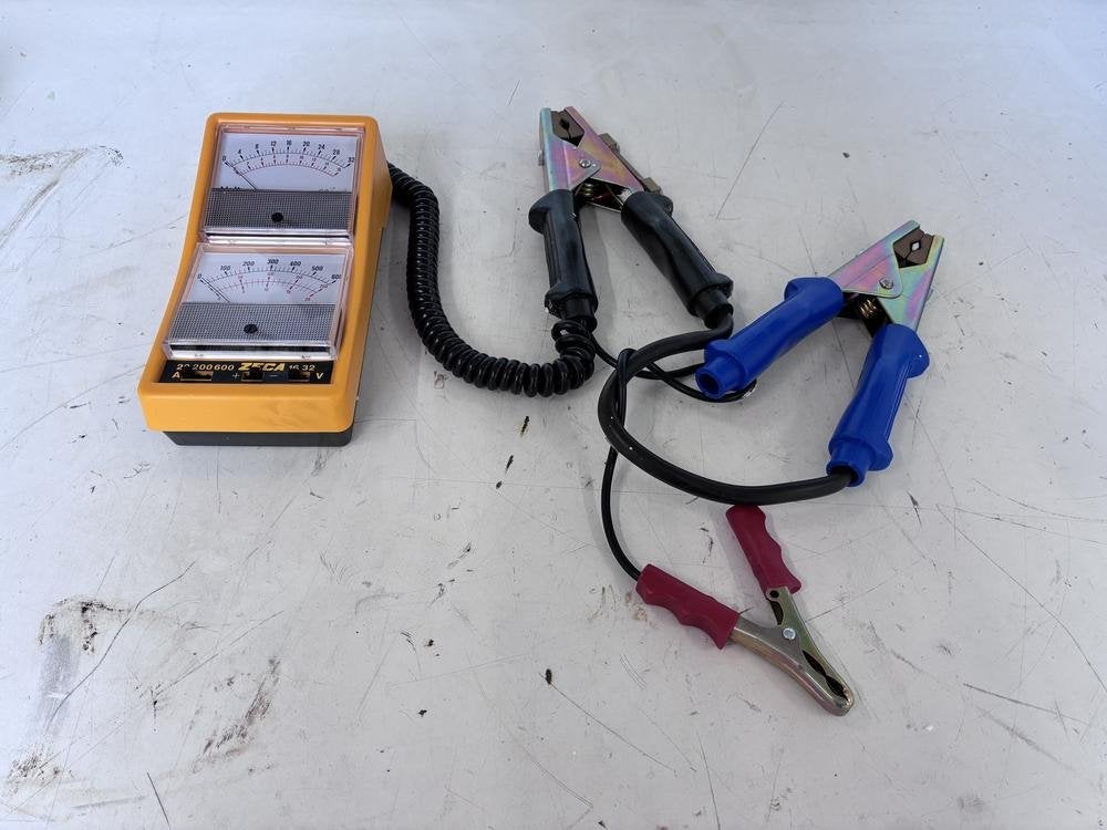 Zeca 455 volt- en amperemeter voor auto's, vrachtwagens en t