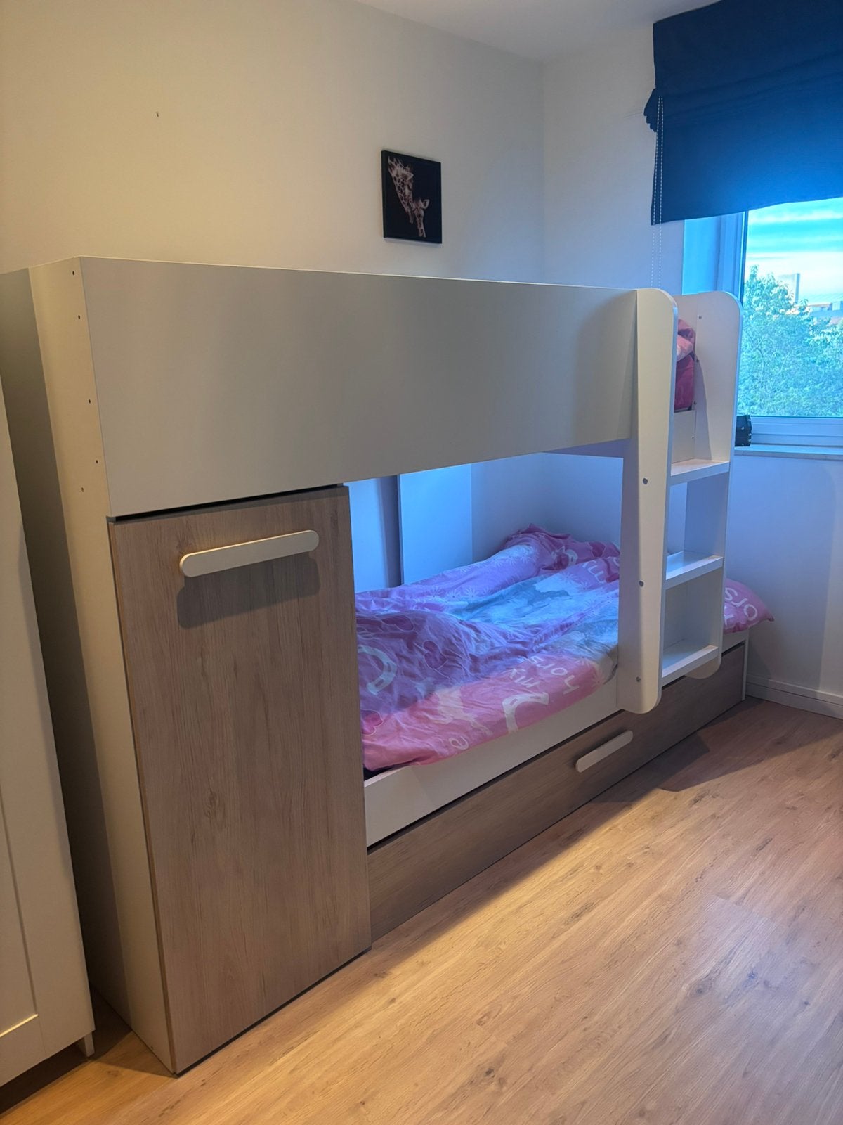 GRATIS OP TE HALENstapelbed met onderschuifbed, Ophalen, Zo goed als nieuw, Stapelbed