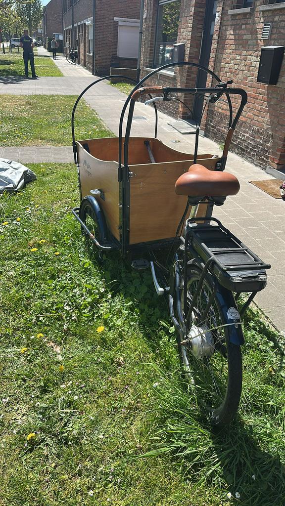 Bakfiets cangoo, Fietsen en Brommers, Ophalen, Gebruikt