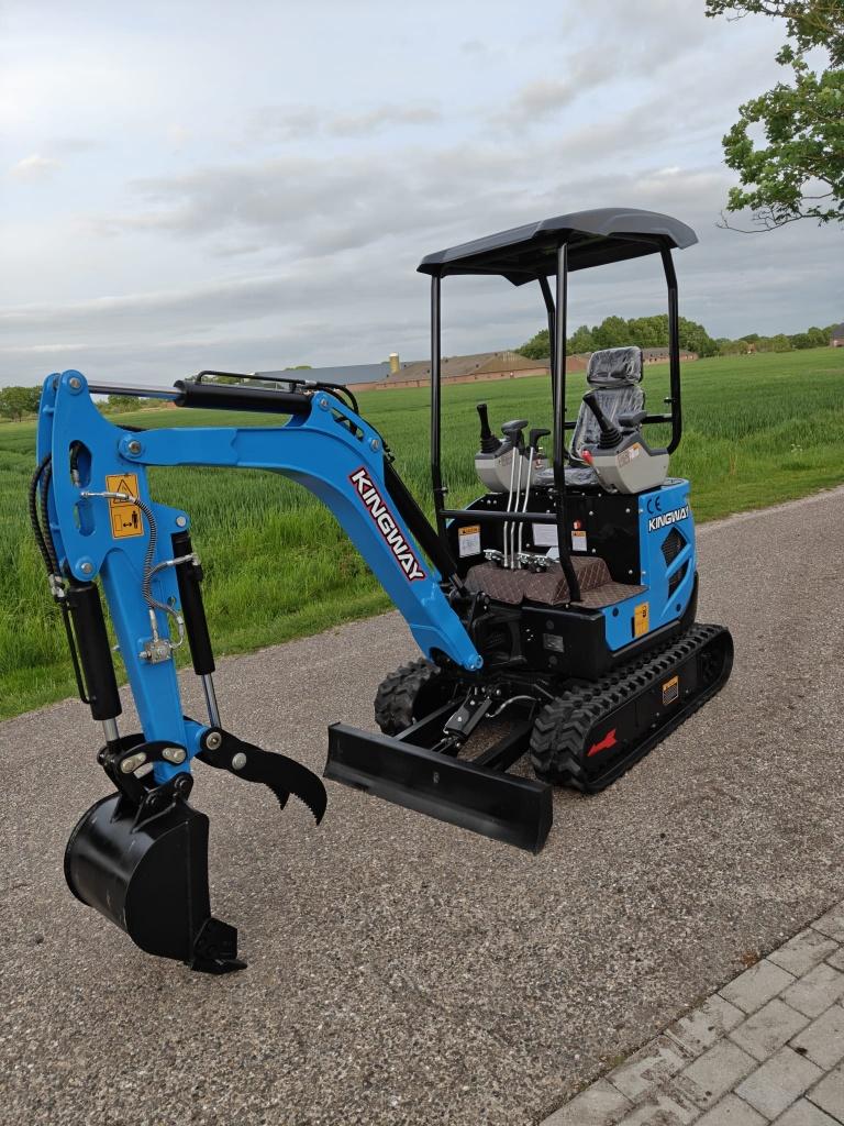 Kingway graafmachine minigraver minigraafmachine VIP14 1400K, Verzenden, Graafmachine