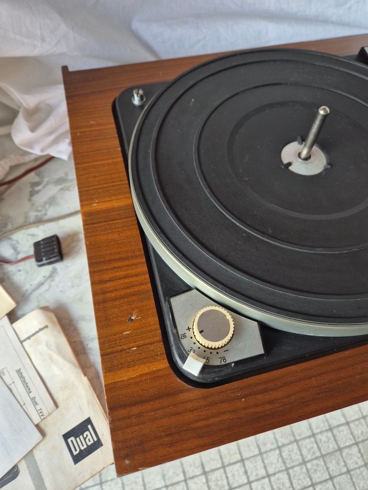 Platine DUAL 1009 (19-65) ️, Tourne-disque, Enlèvement, Dual, Automatique