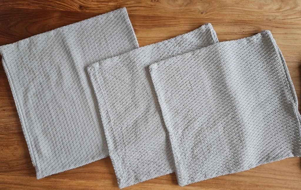 Lot de 3 housses de coussin décoration, Ophalen of Verzenden, Gebruikt, Overige kleuren, Kussenhoes