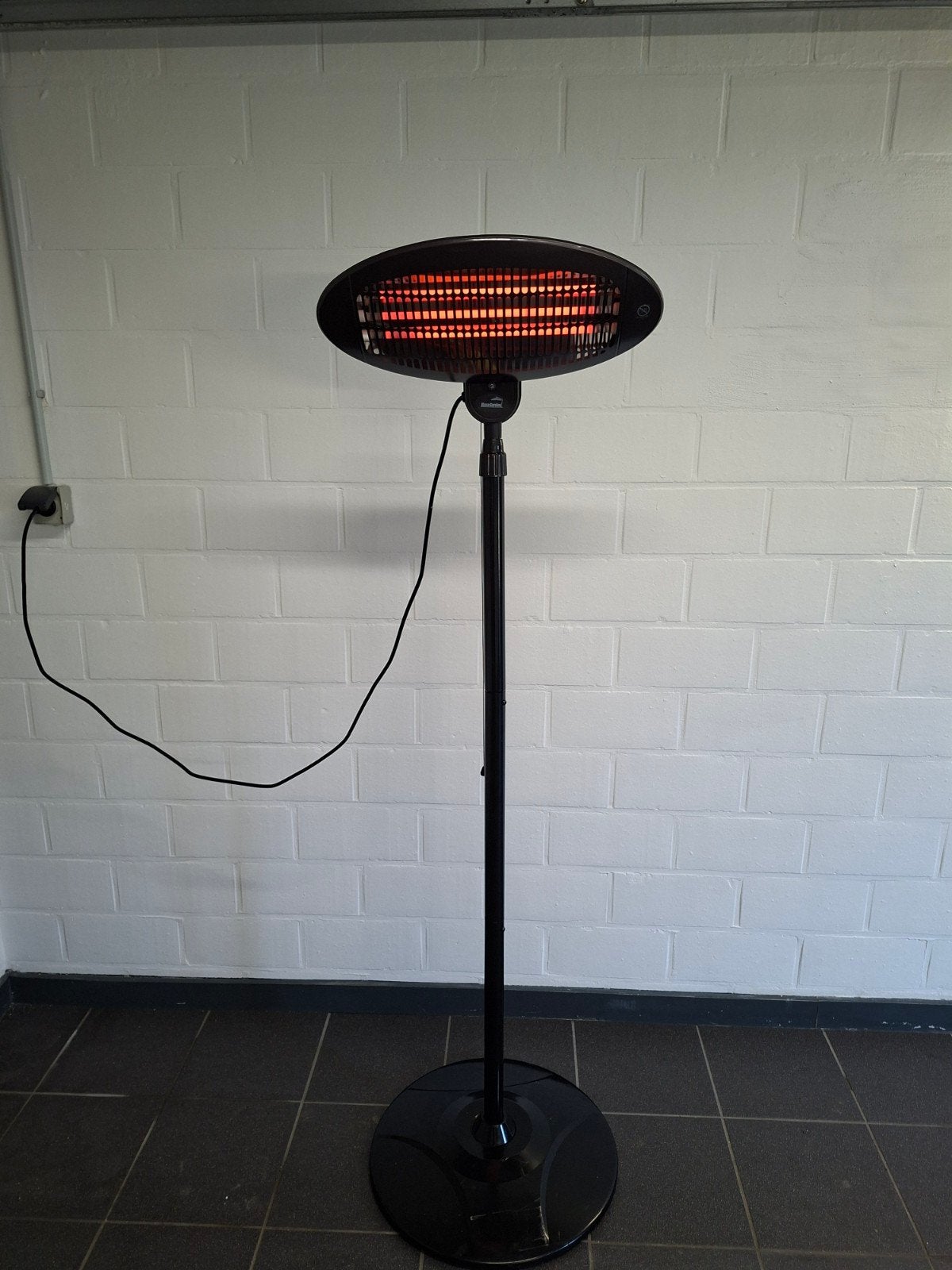 Terras verwarmer, Enlèvement