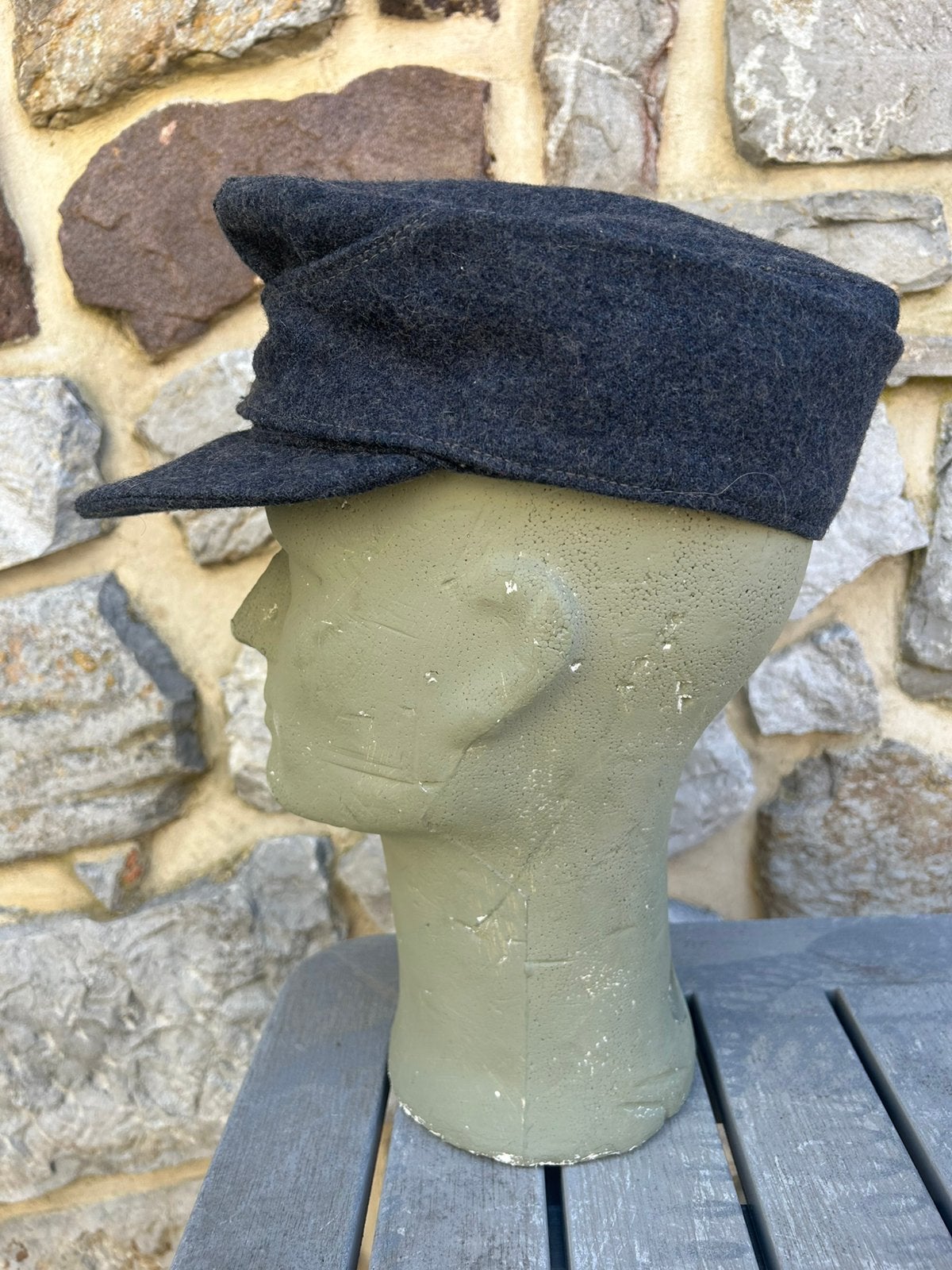 Casquette feldmutze allemand ww2 luftwaffe, Enlèvement ou Envoi
