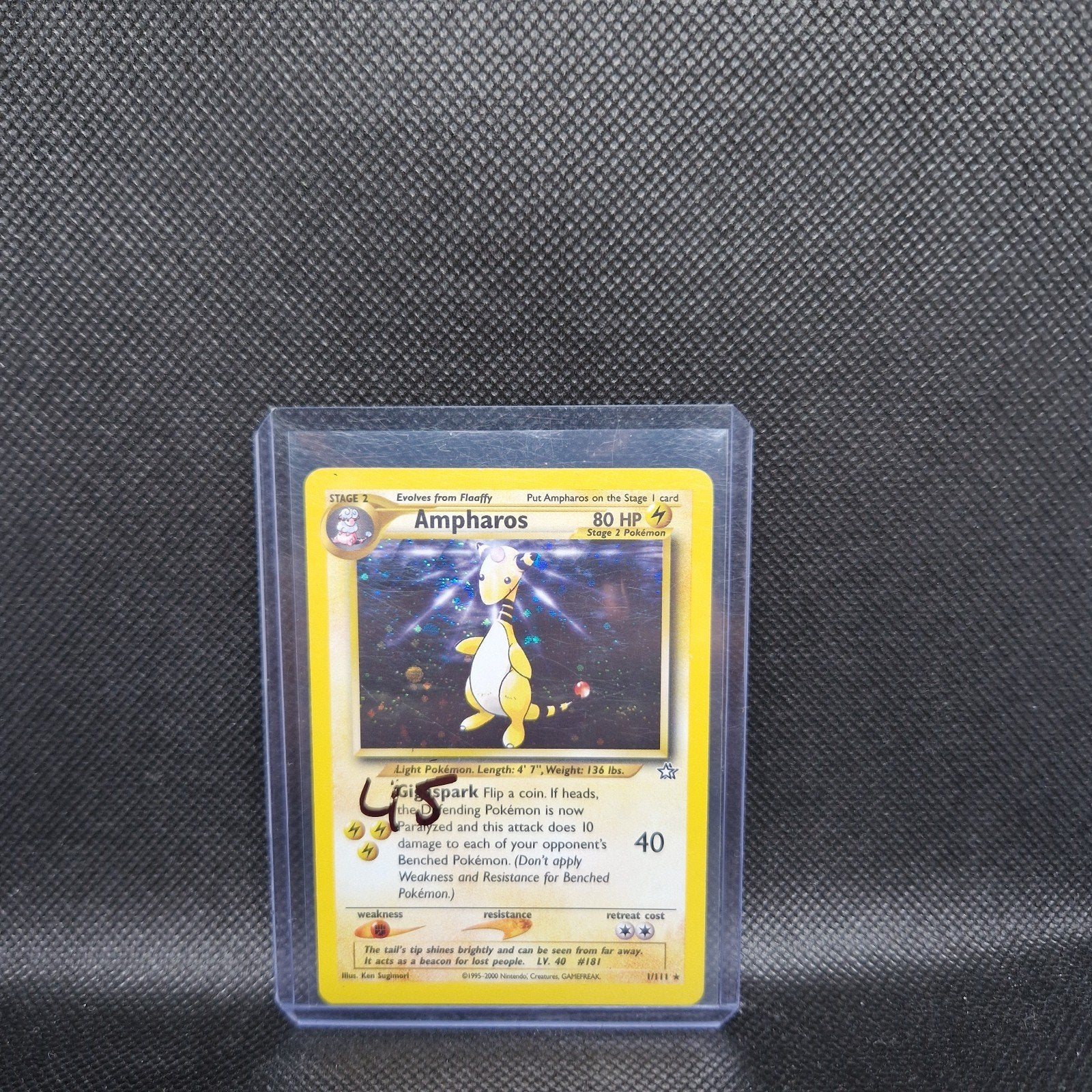 Ampharos Neo Genesis, Ophalen of Verzenden