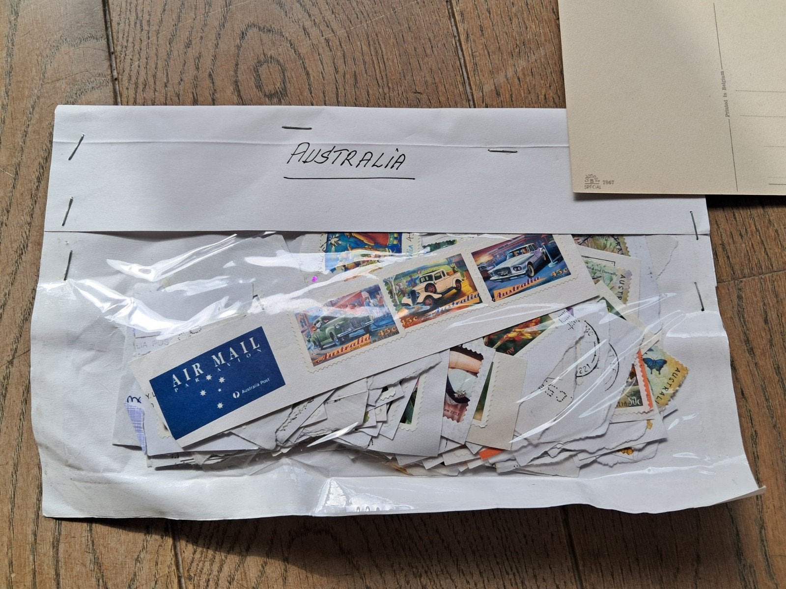 Lot de timbres australiens, Timbres & Monnaies, Enlèvement ou Envoi