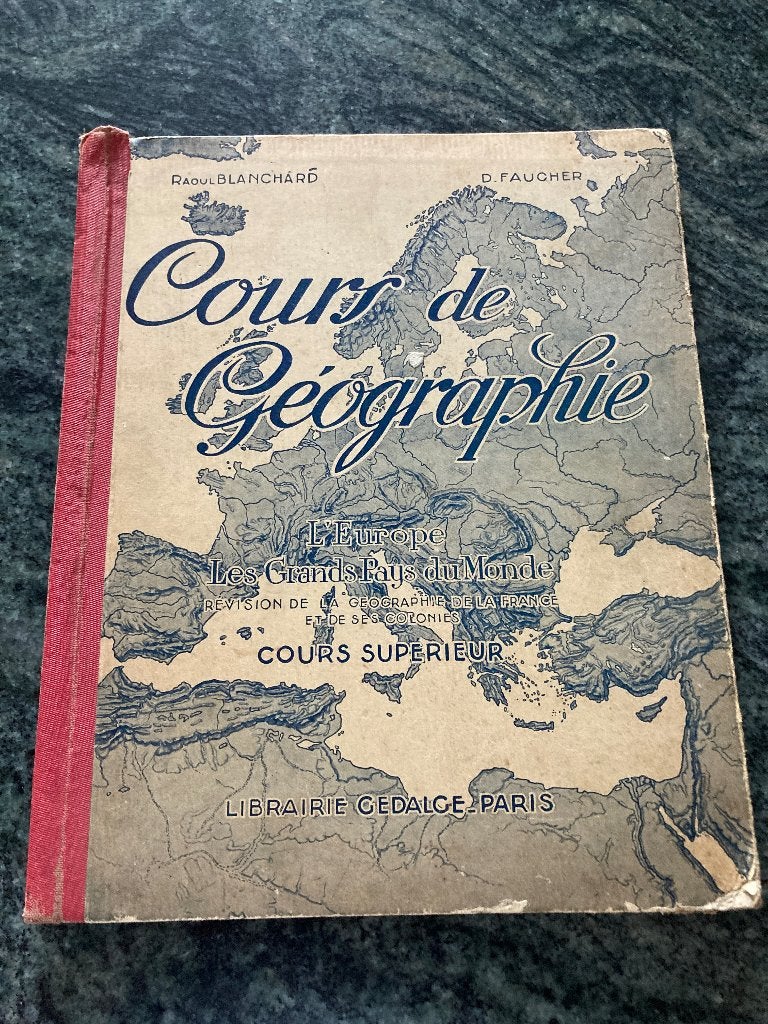 cours de géographie Paris, Enlèvement ou Envoi