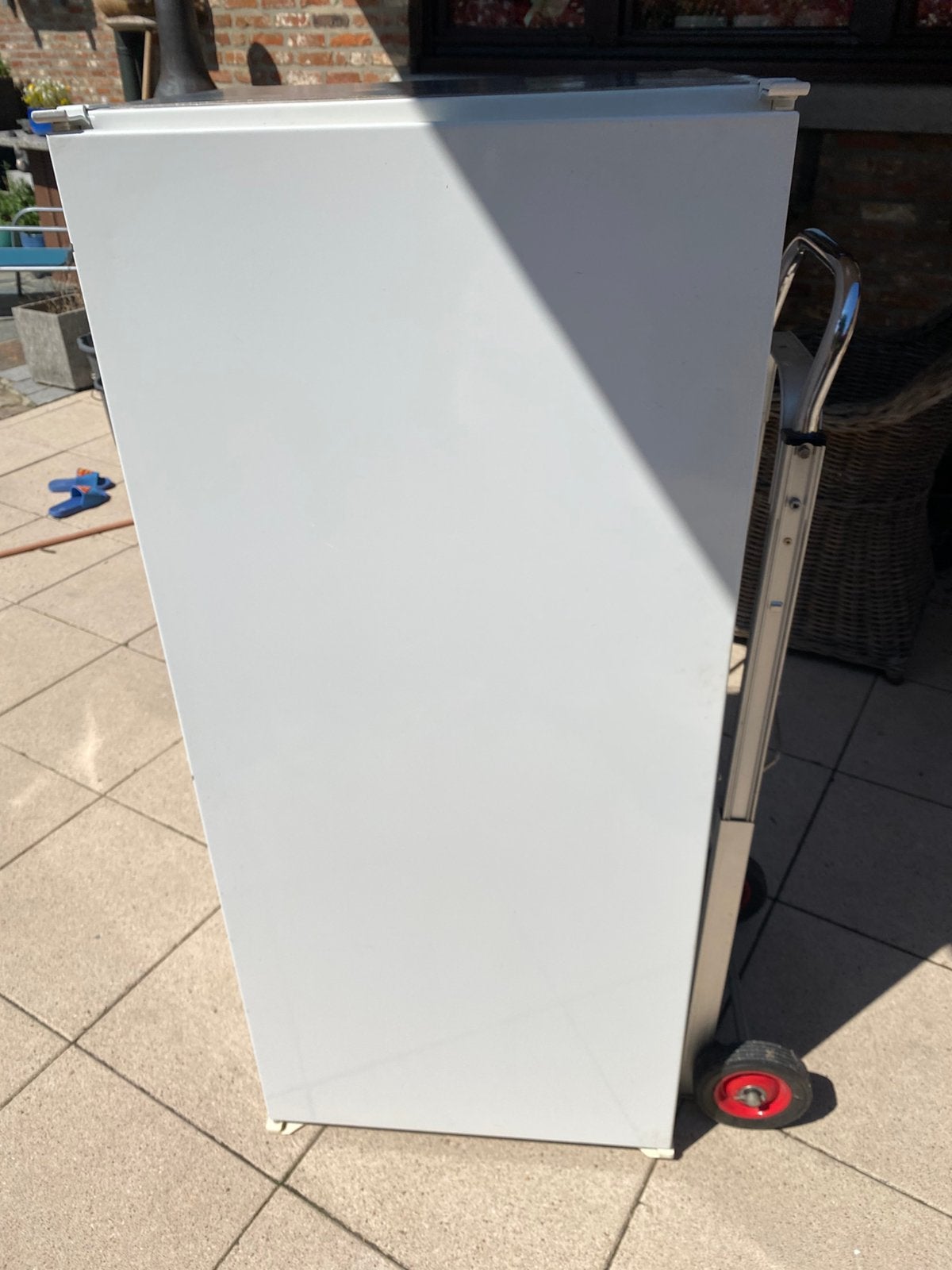 Koelkast, Elektronische apparatuur, Koelkasten en IJskasten, Gebruikt, Met vriesvak, 120 tot 140 cm, 45 tot 60 cm, Ophalen